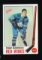 1969 Topps Hockey Card #62 Hall of Famer Frank Manovlich Detroit Red Wings