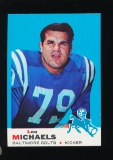 1969 Topps Football Card #116 Lou Michaels Baltimore Colts