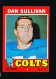 1971 Topps Football Card #108 Dan Sullivan Baltimore Colts