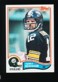 1982 Topps Football Card #204 Hall of Famer Terry Bradshaw Pittsburgh Steel