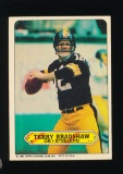 1983 Topps Football Card Sticker Hall of Famer Terry Bradshaw Pittsburgh St