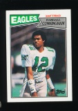 1987 Topps ROOKIE Football Card #296 Rookie Randall Cunningham Philadelphia
