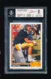 1991 Upper Deck ROOKIE Football Card #13 Rookie Hall of Famer Brett Favre A