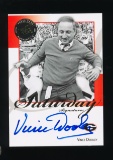 2008 Press Pass AUTOGRAPHED Football Card #SS-VD Vince Dooley College Playe