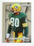 2014 Panini Prizm Football Card #127 Hall of Famer James Lofton Green Bay P