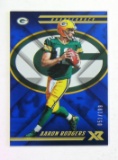 2018 Panini Xr Football Card #67 Aaron Rodgers Green Bay Packers Limited Ed