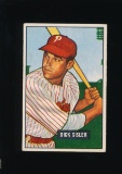 1951 Bowman Baseball Card #52 Dick Sisler Philadelphia Phillies