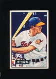 1951 Bowman ROOKIE Baseball Card #54 Rookie Ray Boone Cleveland Indians