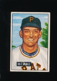 1951 Bowman Baseball Card #64 Bill Werle Pittsburgh Pirates