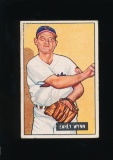 1951 Bowman Baseball Card #78 Hall of Famer Early Wynn Cleveland Indians (S