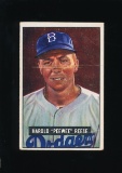 1951 Bowman Baseball Card #80 Hall of Famer Harold 