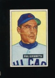1951 Bowman Baseball Card #138 Phil Cavarretta Chicago Cubs (Small Reverse