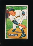 1951 Bowman ROOKIE Baseball Card #203 Rookie Vernon Law Pittsburgh Pirates