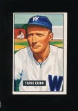 1951 Bowman Baseball Card #276 Frank Quinn Washington Senators (Scarce High Number)