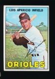 1967 Topps Baseball Card #60 Hall of Famer Luis Aparico Baltimore Orioles