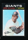 1971 Topps Baseball Card #50 Hall of Fmer Willie McCovey San Francisco Gian