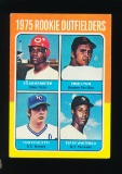 1975 Topps ROOKIE Baseball Card #622 Rookie Outfielders: Tom Powuette-Terry