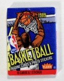 1989 Fleer Basketball Card Wax Pack Sealed/Unopened