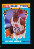 1990 Fleer All Stars Basketball Card #5 of 12 Michael Jordan Chicago Bulls