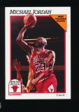 1991 NBA Hoops Basketball Card #30 Michael Jordan Chicago Bulls MVP