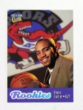 1999 Fleer Ultra ROOKIE Basketball Card #106 Rookie Vince Carter Toronto Ra