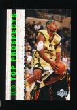 2003 Upper Deck Top Prospects Basketball Card #3 Lebron James St Vincent-St