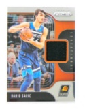 2019-2020 Panini Prizm GAME WORN JERSEY Basketball Card #SS-DSI Dario Saric