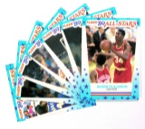 (7) 1989 Fleer All Stars Basketball Cards