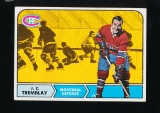 1968 Topps Hockey Card #59 J.C. Tremblay Montreal Canadiens