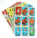 (61) 1964 Topps Football Cards Mostly in EX or Higher Conditions Some Dupli