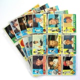 (42) 1960 Topps Baseball Cards Mostly VG/EX to EX Conditions