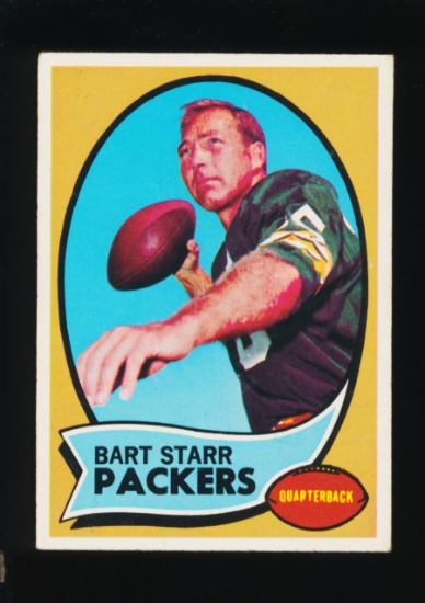 1970 Topps Football Card #30 Hall of Famer Bart Starr Green Bay Packers