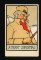 1901 A MERRY CHRISTMAS: with Well-Dressed Gent in Sleigh Seat with red chee