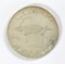 1960 Canadian Silver Dollar with Numismatists of Wisconsin Over-Strike:  NI