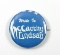 1960s Scarce Presidential Election Campaign Write-In Pin Back for:  (Eugene