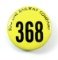 1920s Celluloid SOO LINE RAILWAY COMPANY / 368 (Employee ID Badge) SIZE:  2