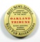 1920s Celluloid Advertising Dime Bank for:  BEST NEWS SERVICE / LARGEST / E