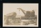 AUGUSTA:  (1908) RPPC Steam Loader Picking up (Train) Wreck.  SIZE:  Standa