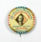 1920s Celluloid Pin Back Advertising Pin for:  The American Thresher-man Th