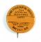 1936 Celluloid Meeting Badge:  IOWA STATE DENTAL SOCIETY / 74th ANNUAL / ME