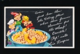 1954 Kelloggs Rice Krispies Cereal  SNAP!  CRACKLE! POP!  These World Famou