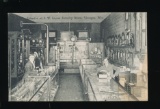 1917 VIROQUA:  Interior of the J. W. Lucas Jewelry Store, Viroqua, Wis.  SI
