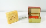 1940s Marbled Plastic Case REDI-RULE Advertising Tape Measure(add  for Case