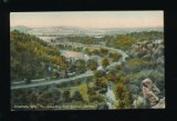 ABLEMANS NARROWS: 1912Printed Post Card  The Horse-Shoe (Railroad Bend) Abl