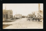 ALLENTON:  1910 E. Main Street with Bank on left; period automobiles; horse