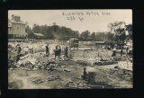 ALLENTON: 1910 ALLENTON AFTER FIRE 6/25/10:  Workers recover safe in the ru