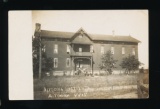 ALTOONA:  ALTOONA INSTITUTE at ALTOONA, WIS. People gathered on front entra