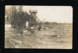 AMERY: 1920s RPPC of BATHING BEACH ON A CLOUDY & WINDY DAY! SIZE:  Standard