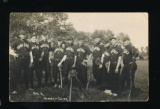 AMHERST:  1920s RPPC of AMHERST Baseball Team which includes a couple Nativ