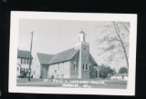 AMHERST: St Pauls Lutheran Church & Tower AMHERST, WIS.    SIZE:  Standard;